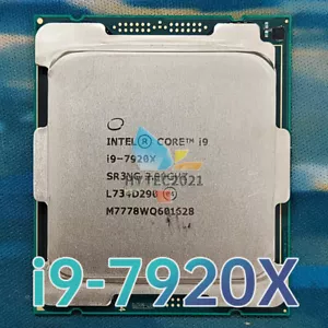 Intel Core i9-7920X SR3NG 2.9GHz 12Cores 140W LGA2066 X299 CPU Processor - Picture 1 of 3