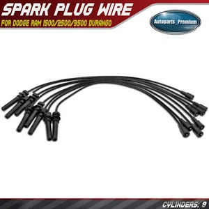 8x Juegos de cables de bujía para Dodge Ram 1500 Ram 2500 Ram 3500 03-05 Durango 04-05 - Imagen 1 de 9