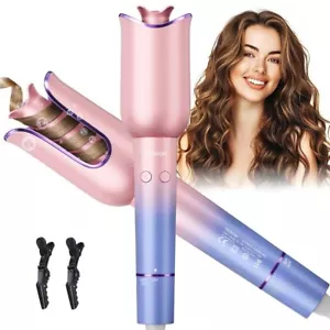 Automatic Hair Curler with 1" Rotating Curling Iron - Picture 1 of 8