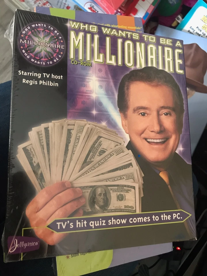 Who Wants to Be A Millionaire - PC CD-ROM Game NEW SEALED 1999 Big Box - Image 1 of 1