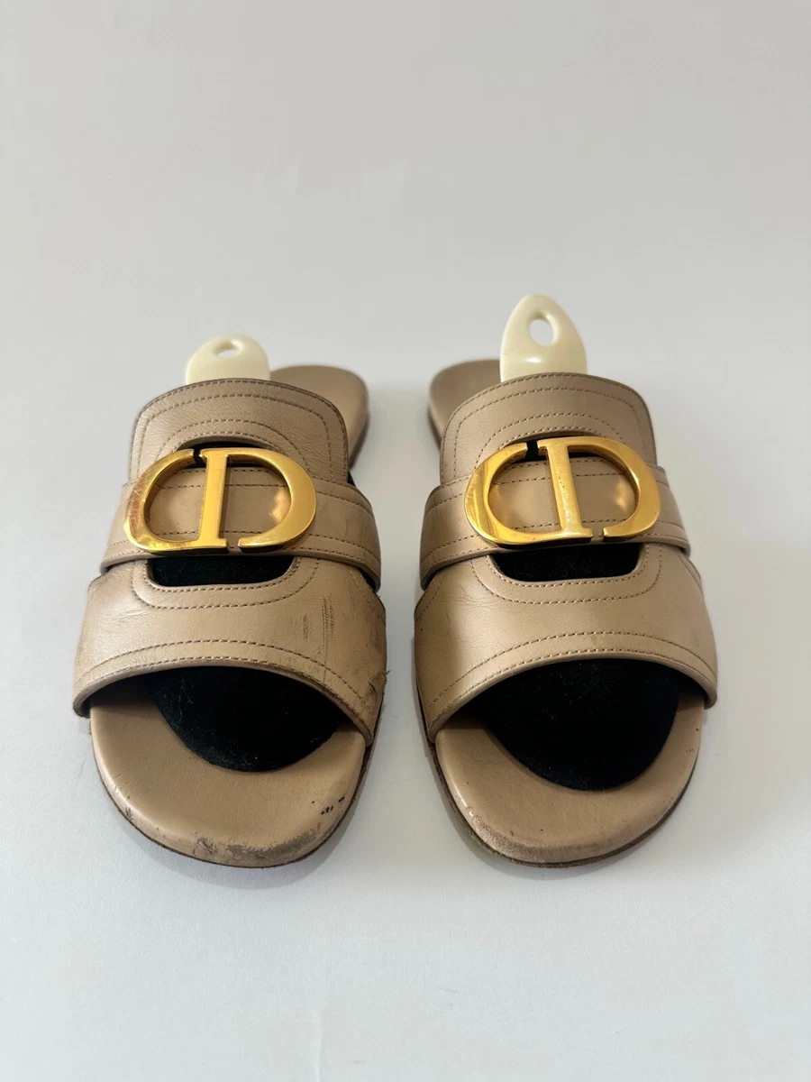 Dior Slide Leather Upper Sandals for Women for sale | eBay