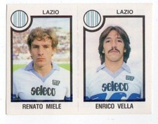 1982/83 NEW FOOTBALLERS PANINI FIGURE number 462 LAZIO MIELE VELLA
