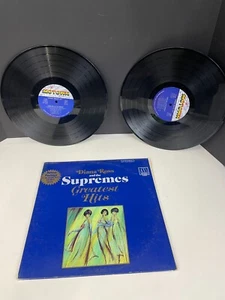 Diana Ross & The Supremes ~ Greatest Hits (1968) ~ 12" Vinyl Record 2xLP ~ VG+ - Picture 1 of 10