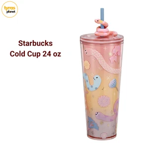Bicchiere Starbucks anno 2025 del serpente tempo limitato 24 oz con Snake Topper NUOVO - Foto 1 di 2