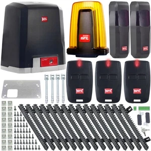 Accionamiento de puerta corredera BFT Deimos-Ultra-Kit 600kg con muchos accesorios Abridor de puerta 6m Rack - Imagen 1 de 9