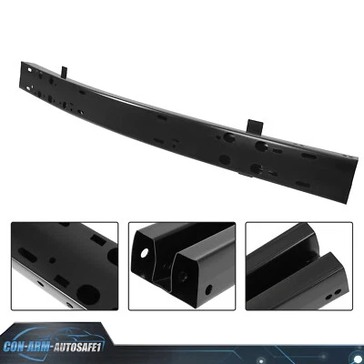 For Dodge Charger Challenger 300 Black Front Bumper Impact Reinforcement Bar - Imagem 1 de 4