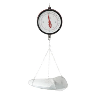 10 kg/22 lb. Double Sided Supermarket Dial Crane Scale Round Crane Scale - Picture 1 of 12