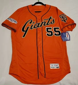 Authentic Majestic 44 LARGE SAN FRANCISCO GIANTS, TIM LINCECUM, FLEX BASE Jersey - Picture 1 of 9