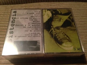 V/A RESISTENCIA CASSETTE TAPE SPAIN DOUBLE PACK PUNK SKA-P PORRETAS BOIKOT  - Bild 1 von 1