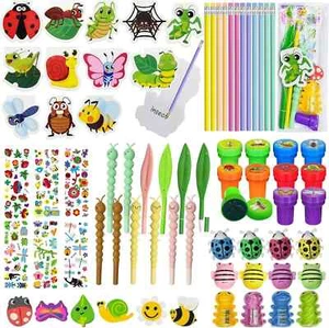 "96 Pcs Insect Party Favors,Bug Bee Party Goodie Bags Fillers Bulk " - Picture 1 of 7