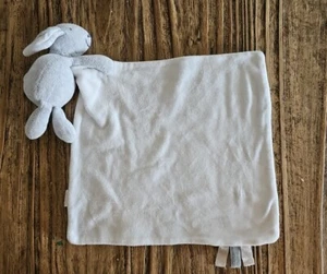 Grey Bunny Rabbit Comforter Plush Lovey Security Blanket Baby Sleep Toy HOME - Bild 1 von 5