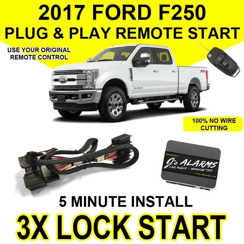 Ford F-250 2017 arranque remoto Plug & Play fácil instalación F250 Super Duty FO2 Foto 1 de 1