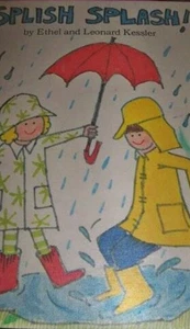 SPLISH SPLASH ! book by Ethel & Leonard Kessler 1973 Children's Poetry HC VG+ E* - Picture 1 of 24