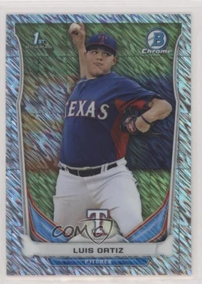 2014 Bowman Draft Chrome Shimmer Refractor /15 Luis Ortiz #CDP26 - Image 1 of 2