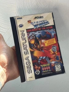 X-Men Children of the Atom Sega Saturn + Reg Card - Completo CIB - Foto 1 di 11