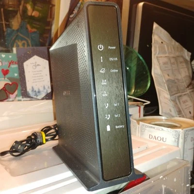 Netgear AC1900 CABLE Modem Voice Router Model C7100V Vintage Authentic Original - Image 1 of 3