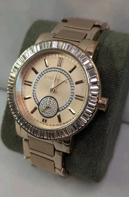 Vince Camuto Rose Gold Tone Women's Quartz Watch, Works!! - Image 1 of 4