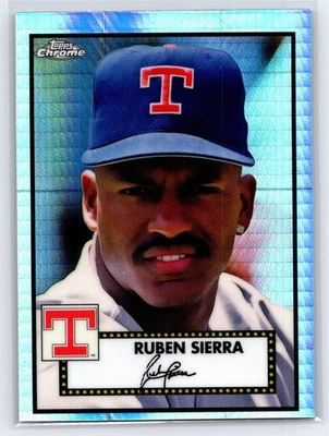 2021 Topps Chrome Platinum - Ruben Sierra Anniversary Prism Refractor #567 - Image 1 of 2