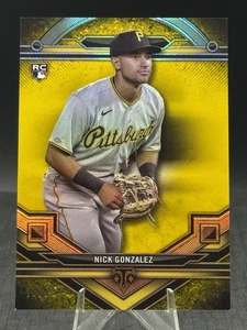 2024 Topps Triple Threads Citrine Parallel #156 Nick Gonzales Rookie RC /75 - Picture 1 of 2