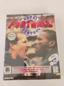 Vintage Neu in Verpackung Total Control NFL Football CD-ROM Spiel 1996 Win95 Bill Cowher selten - Bild 1 von 3