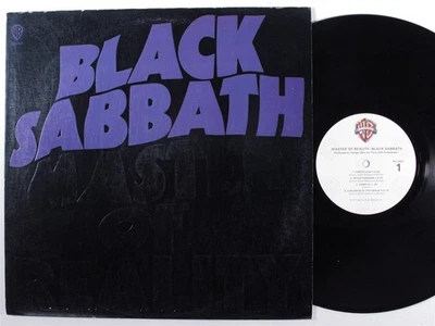 BLACK SABBATH Master Of Reality WARNER BROS LP embossed cover a Foto 1 de 2