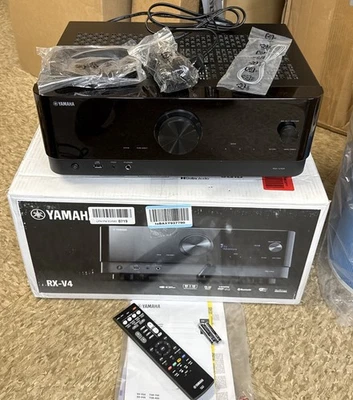 Yamaha RX-V4A 5.2-Channel AV Receiver | 8K HDMI – MusicCast – Wi-Fi – eARC - Image 1 of 4