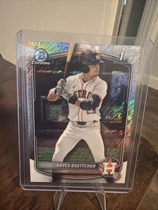 2025 Bowman Chrome Shimmer Bryce Boettcher Houston Astros #BCP-243 A0181 - Bild 1 von 2