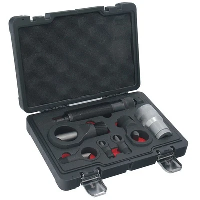 GEPCO ADVANCED TECHNOLOGY Hydraulischer Mutternsprenger-Satz Mutterentferner Extraktions Werkzeug 8-tlg.