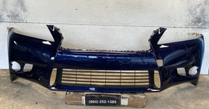 OEM 2013-2015 Lexus GS350 w Sensor Holes w/o F Sport Front Bumper Cover - Picture 1 of 12