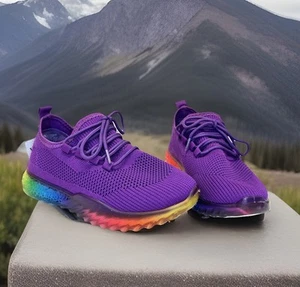 Women’s Shoes Wanted Purple Running & Training Shoes 6 Medium (B,M) Lace Up, New - Picture 1 of 16