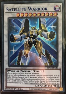 Yu-Gi-Oh! TCG Satellite Warrior LDS3-EN121 Blue Ultra Rare 1st Edition Near Mint - Picture 1 of 1