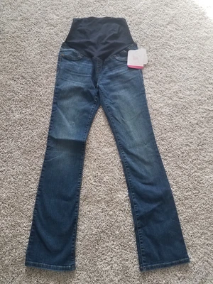 Jeggings Isabel Maternidad Panel Cruzado Lavado Oscuro 00 24R Foto 1 de 3