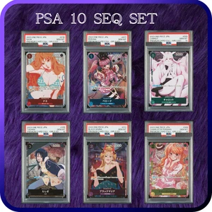 PSA 10 Nami One Piece Premium Collection Girls Edition Complete Seq Set Japanese - Picture 1 of 8