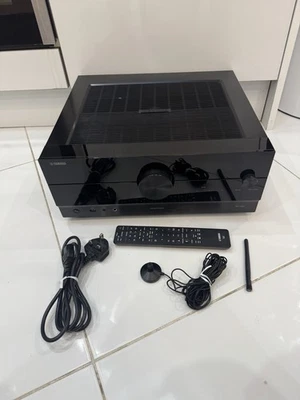 YAMAHA RX A6A DOLBY ATMOS AND DTS:X AV 9.2 CHANNEL RECEIVER *EX DISPLAY MODEL* - Image 1 of 4