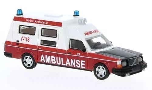 1:87 Scale BoS 87717 1985 Volvo 265 Ambulance - AMBULANSE - BNIB - Image 1 of 1