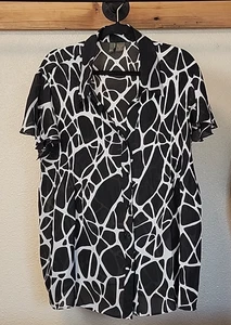 Good Sere Nade Blouse Women's Blouse Black and White18/20 - Picture 1 of 5