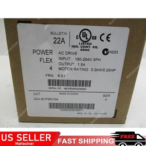 Marca AB 22A-B1P5N104 PowerFlex 4 0,2 kW (0,25 CV) unità AC gratuita tasse USA - Foto 1 di 7