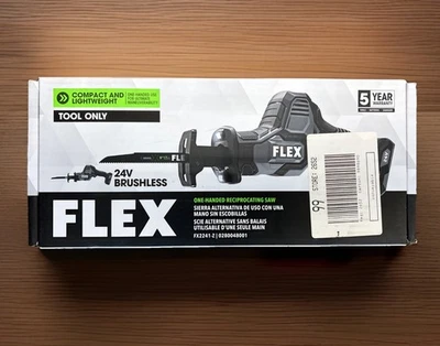 Flex FX2241-Z One-hand Reciprocating Saw Brushless - Bare Tool - NEW - Image 1 of 2