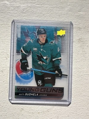 ANTTI SUOMELA, 2018 Upper Deck Young Guns CLEAR CUT ACETATE #238 - Image 1 of 2