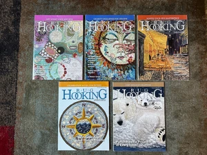 Lot of 5 Rug Hooking Magazines 2023 Full Year (Jan-Dec) - Picture 1 of 6