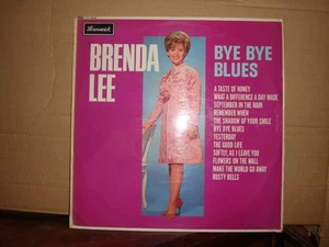 BRENDA LEE, BYE BYE BLUES, BRUNSWICK RECORDS 1966 EX - Picture 1 of 4