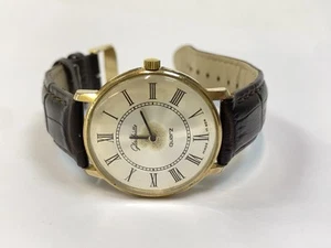 Vintage Glashütte Herrenuhr - Armbanduhr DDR Quarz, funktionstüchtig! - Bild 1 von 9