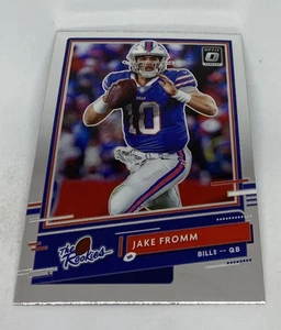 2020 Donruss Optic JAKE FROMM RC THE ROOKIES PARALLEL #TR-JF BUFFALO BILLS - Picture 1 of 3