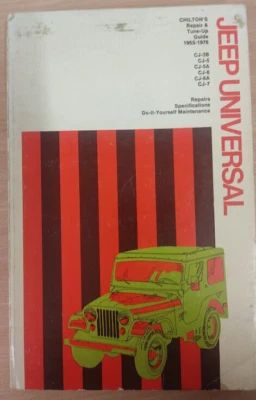 Jeep Universal 1953-1976 Chilton's Shop Manual,Werkstattbuch,Manuale d'officina - Bild 1 von 3