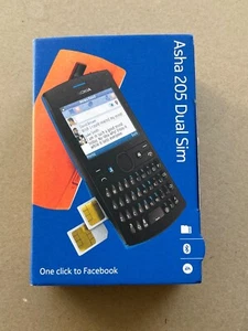 Genuine Nokia Asha 205 RM-862 White Unlocked Zero LIFTIME GSM Mobile phone - Afbeelding 1 van 15