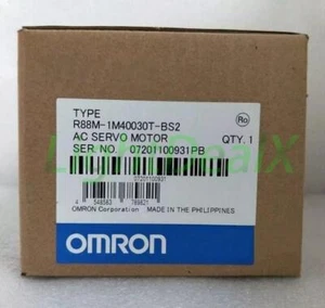 1PZ Servomotore R88M-1M40030T-BS2 Omron Nuovo In Scatola Spedizione Rapida - Foto 1 di 1