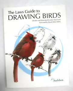 The Laws Guide to Drawing Birds Audubon By John Muir Laws - Imagen 1 de 9