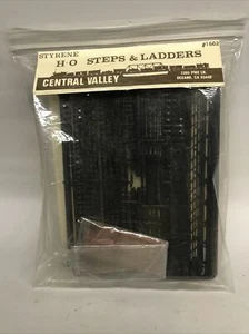 Central Valley 1602 HO Gauge Styrene Steps and Ladders Kit - Picture 1 of 2