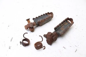 1976 - 1978 Honda XL125 XL125a XL100 OEM Footpegs Footrest Foot Peg Step Steps - Picture 1 of 5
