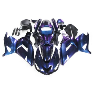 ABS Fairing Kit For Kawasaki ZX-14R 2006 - 2011 Body Kits Chameleon Blue Purple - Picture 1 of 11